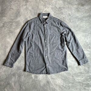 Heathered Gray Men’s Overshirt (H&am, medium)